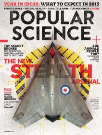 Popular Science USA - The New Stealth Arsenal (January 2015)