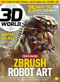 3D World UK - How to creat Amazing Zbrush Robot Art (January 2015)