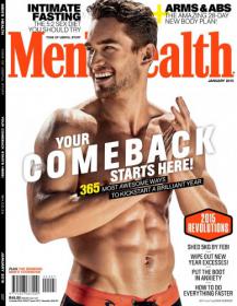 Men's Health South Africa - Your come Back Starts here 365 most awsome Ways to Kickstart a Brilliant year+ 2015 Revolution (January 2015)