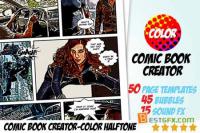 Creativemarket Comic Book Creator - Color Halftone 17764