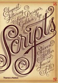 Scripts - Elegant Lettering from Designs Golden Age (Art Ebook)