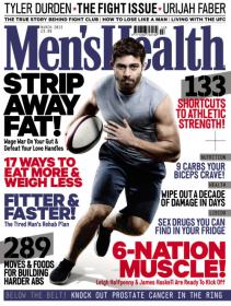 Men's Health UK - 17 Ways to Eat More & Weight Less + Fitter & Faster + 133 Shortcuts to Atheletic Strength (March 2015)