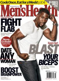 Men's Health USA - Blast Your Biceps + Boost Brain power + and How to Date any Woman the , Simple Secret (March 2015)