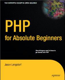 Apress - PHP for Absolute Beginners (2009)