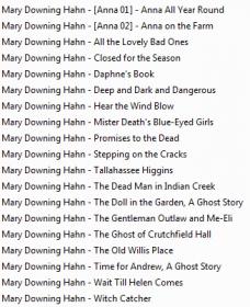 Mary Downing Hahn Ebook Collection