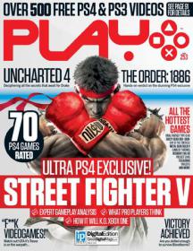 Play UK - Ultra PS4 Exclusive Street Fighter V (No. 253 2015)