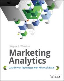 Mrketing Analytics, Data-Driven Techniques with Microsoft Excel (2014)