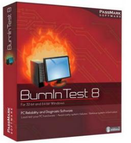 PassMark BurnInTest Pro 8.0 Build 1041 [ENG] [License key] [AT-TEAM]