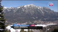 Alpine Skiing WC 2015-03-07 Garmisch Partenkirchen Ladies Downhill SD