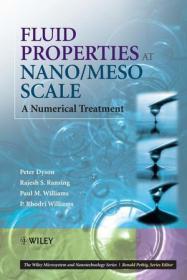 Fluid Properties at Nano-Meso Scale - A Numerical Treatment - P. Dyson, R. S. Ransing, P. M. Williams and P. R. Williams (Wiley, 2008)