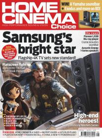Home Cinema Choice - Samsungs Bright Star Flagship  4K Tv Sets New  Standards -May 2015