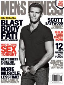 Men's Fitness USA - Blast Body Fat + Build a Big Chest now + and mind Blowing Sex tonight + How to get more Muscle Less time (May 2015) (True PDF)