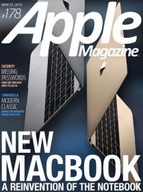 Apple Magazine - New MAC Book A Reinvention of the Notebook (27 March 2015)