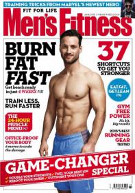 Men's Fitness UK - Burn fat fast + 37 Shortcuts to get you Stronger (June 2015) (True PDF)