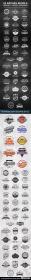 Graphicriver 50 Vintage Style Badges Bundle 7783533