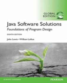 Java Software Solutions. Foundations of Program Design (2014)