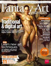 Fantasy Art Essentials + Traditional & digital Art (True PDF)