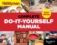 The Complete Do-it-Yourself Manual by Editors Of Family Handyman