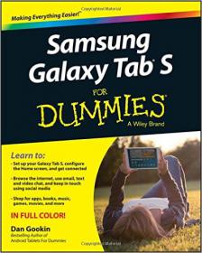 Dan Gookin - Samsung Galaxy Tab S For Dummies