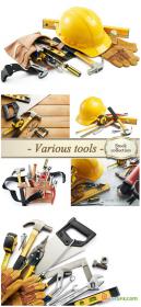 Various type of tools in group - Stock photo