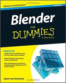 Blender For Dummies - 3rd Edition (2015) (Pdf, Epub & Mobi) Gooner