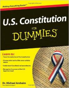 U S  Constitution For Dummies[GLODLS]