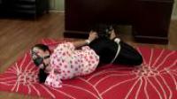 OfficePerils Belle Davis-Hogtied Frogtie And Ballgagged XXX HR MP4-hUSHhUSH