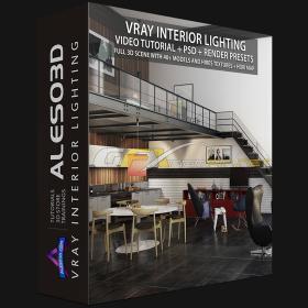 Aleso3D - Vray Interior Lighting