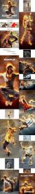 Graphicriver Blazing Spirit - Fire Photoshop Action 13448466