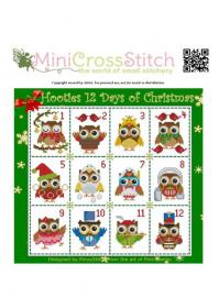 Hooties 12 Days of Christmas - Pinoy Stitch [Cross Stitch Chart]