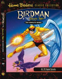Birdman and the Galaxy Trio 1967 Animated Complete Burntodisc