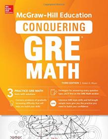 McGraw-Hill Education - Conquering GRE Math - 3rd Edition (2016) (Epub) Gooner