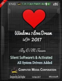 Windows 7 Love Dream Lite 2017 By CMTEAMPK