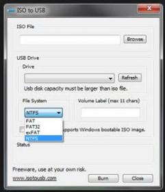 ISO to USB