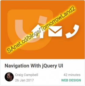 Navigation With jQuery UI