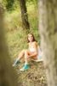ClubSeventeen Anabelle - Busty teen toying herself in nature - x101