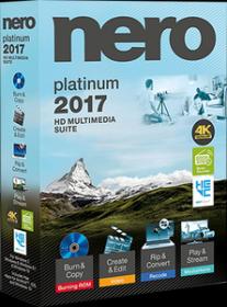 Nero 2017 Platinum 18.0.06100 Multilingual Incl Serial Key