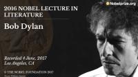 Nobel Lecture in Literature, 2016