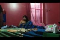Desi Indian Newly Married Couple First Honeymoon at Lodge