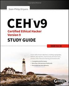 CEH v9 - Certified Ethical Hacker Version 9 Study Guide - 3E (2016) (Pdf) Gooner