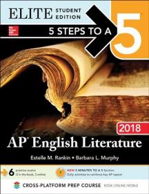 5 Steps to a 5 - AP English Literature 2018 Elite Student Edition