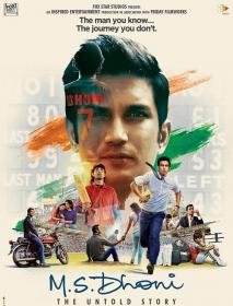 M S  Dhoni The Untold Story [2016] Tamil (Line Audio) Movie 720p HD AVC x264 2.4GB ESubs