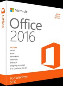 Microsoft Office 2016 Professional Plus + Visio Pro + Project Pro 16.0.4627.1000 (x86+x64) December 2017 [CracksMind]