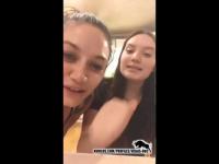 Louisiana Strippers Sisters at Home on Facebook Live Twerking