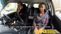 Fake Driving School Busty Ebony Fails Her Test with