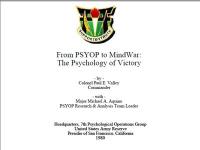 Michael A  Aquino - From PSYOP to MindWar - The Psychology of Victory (1980) pdf - roflcopter2110