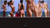 Horny Nudist MILFs Having Fun at Nude Beach Voyeur HD