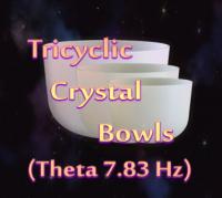 Unisonic Ascension - Tricyclic Crystal Bowls (Theta 7 83 Hz)