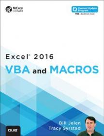 Excel 2016 VBA and Macros (True PDF)