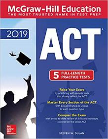 McGraw-Hill ACT 2019 edition